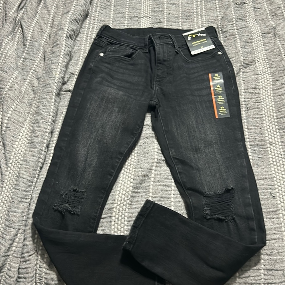 Girls black jeans